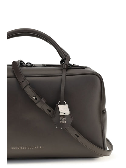 Handbag Boston Explorer Dark Brown
