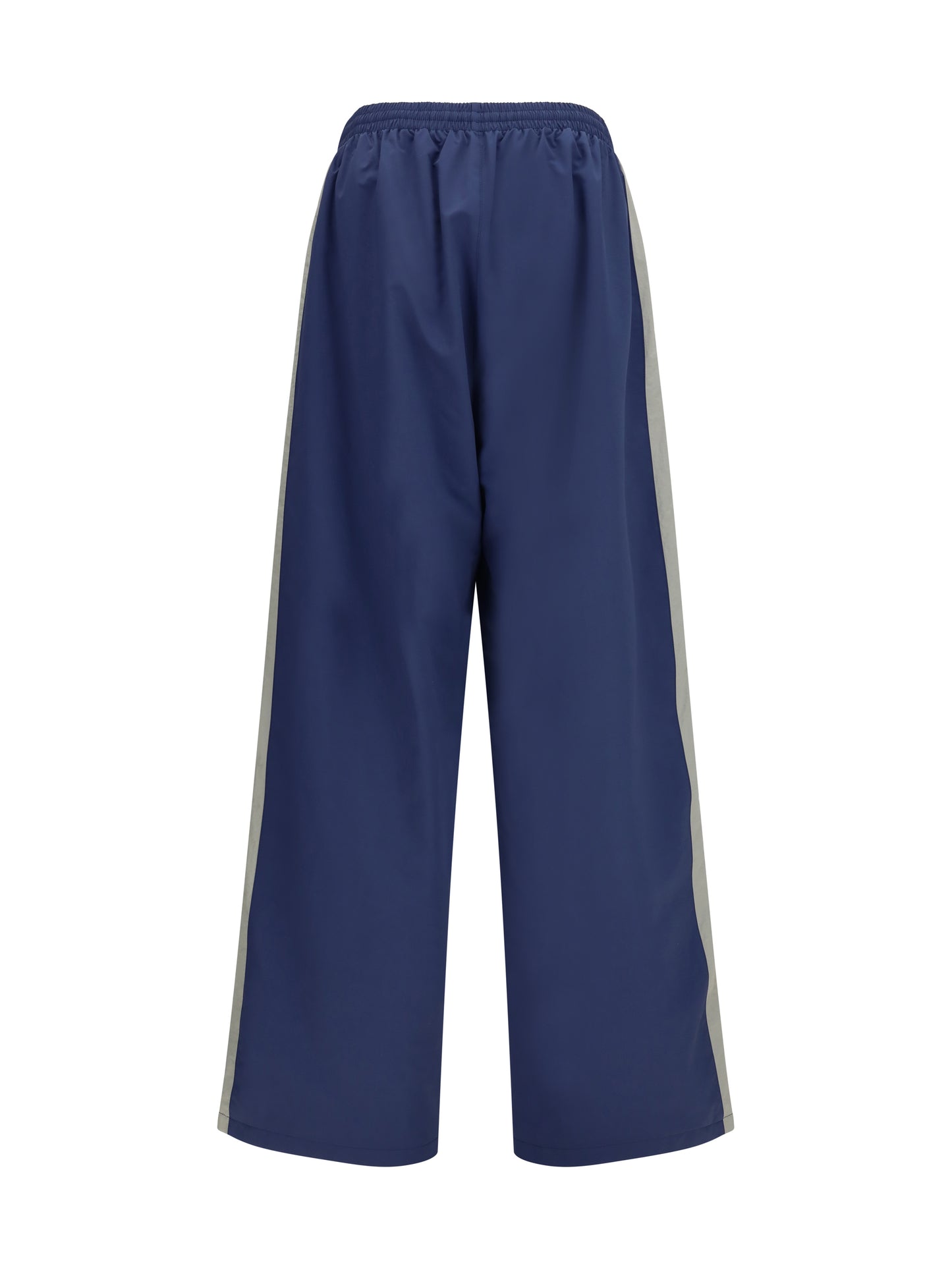 Track Pants Technical Satin Marine Blue