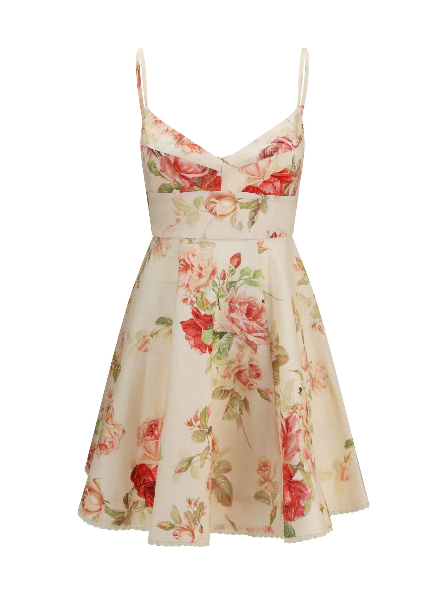 Dress Roselight Cream Rose Floral