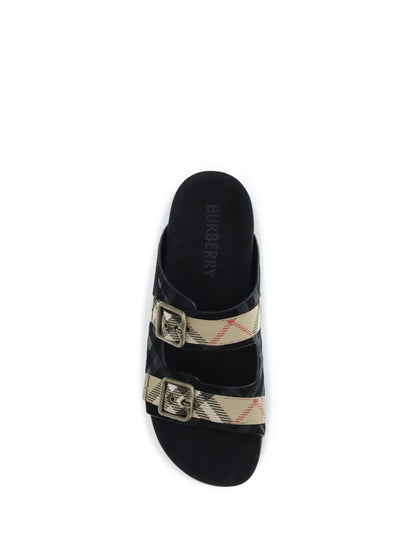 Sandals Urchin Suede Black