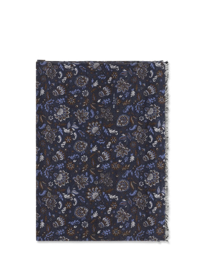 Scarf Paisley Multicolour Silk