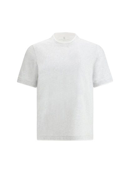 Cotton T-Shirt Pearl/Optical White