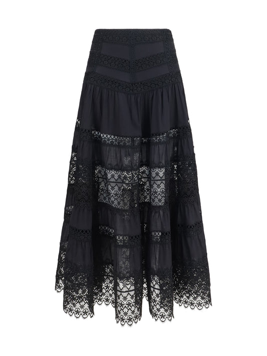 Long Skirt Serza Black