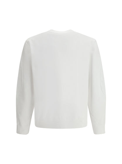 Sweatshirt Couture Seam White