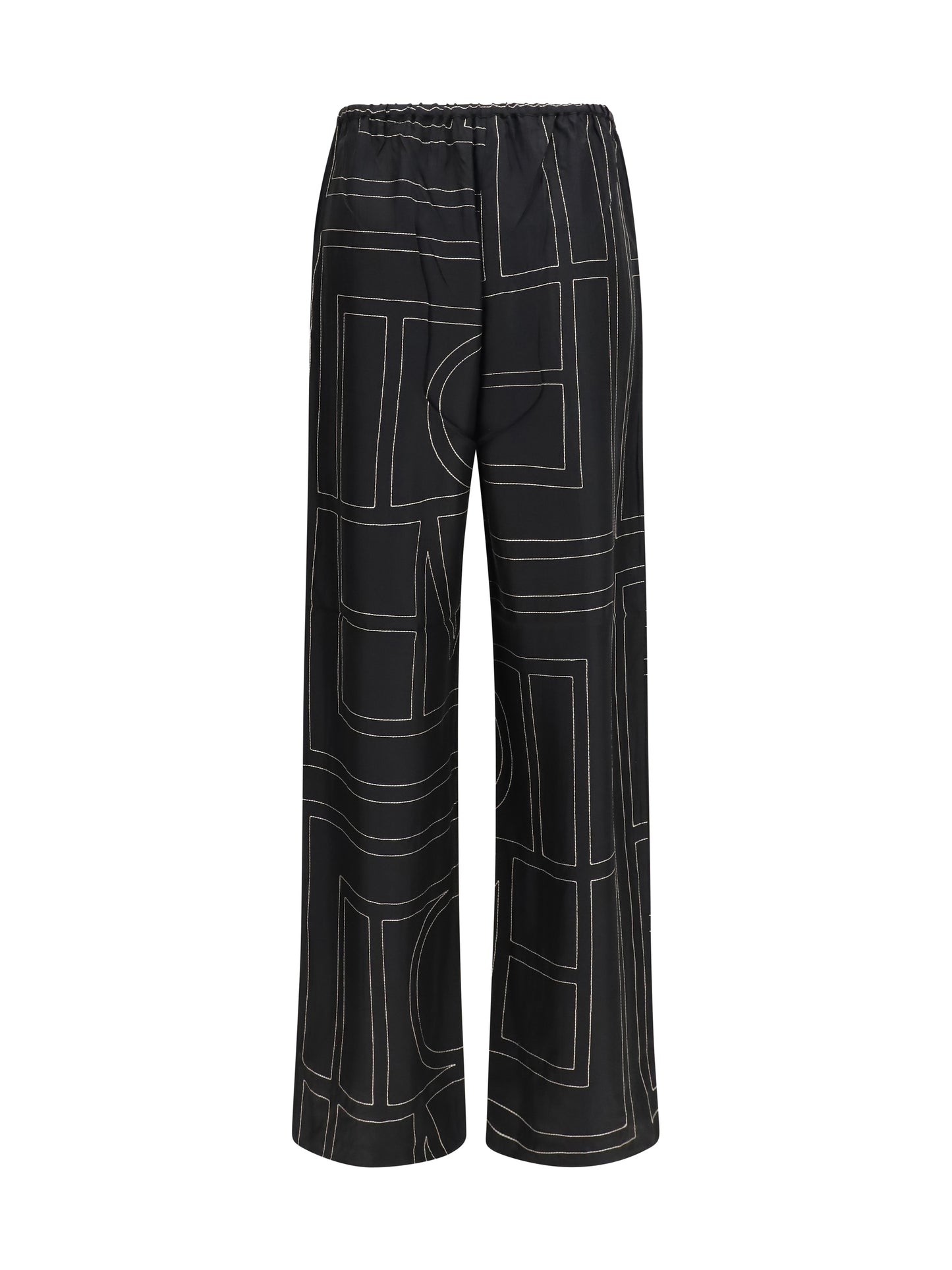 Pants Silk Monogram