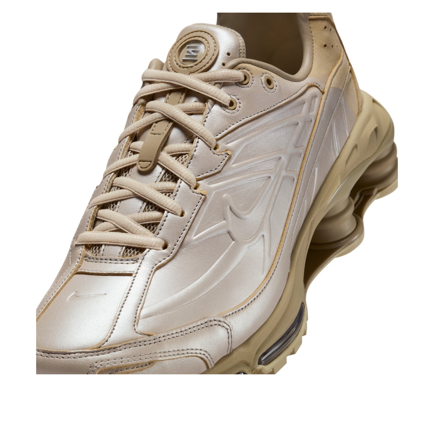Nike Men's Shox Ride 2 PRM Metallic Silver/Desert Khaki