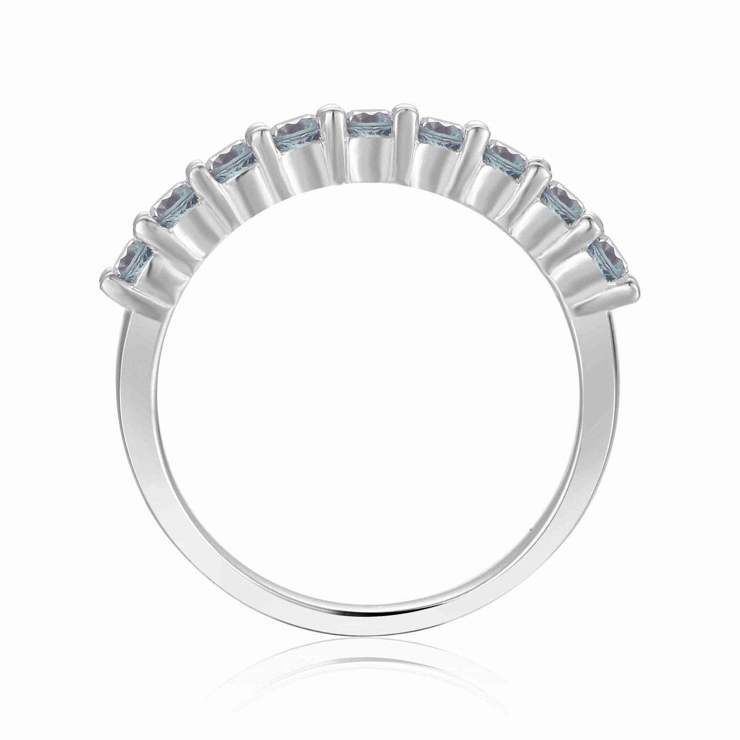 Alexandrite Eternity Ring