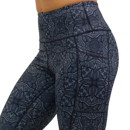 Constantly Varied Gear Zentangle Leggings