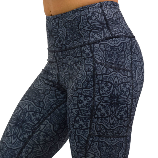 Constantly Varied Gear Zentangle Leggings
