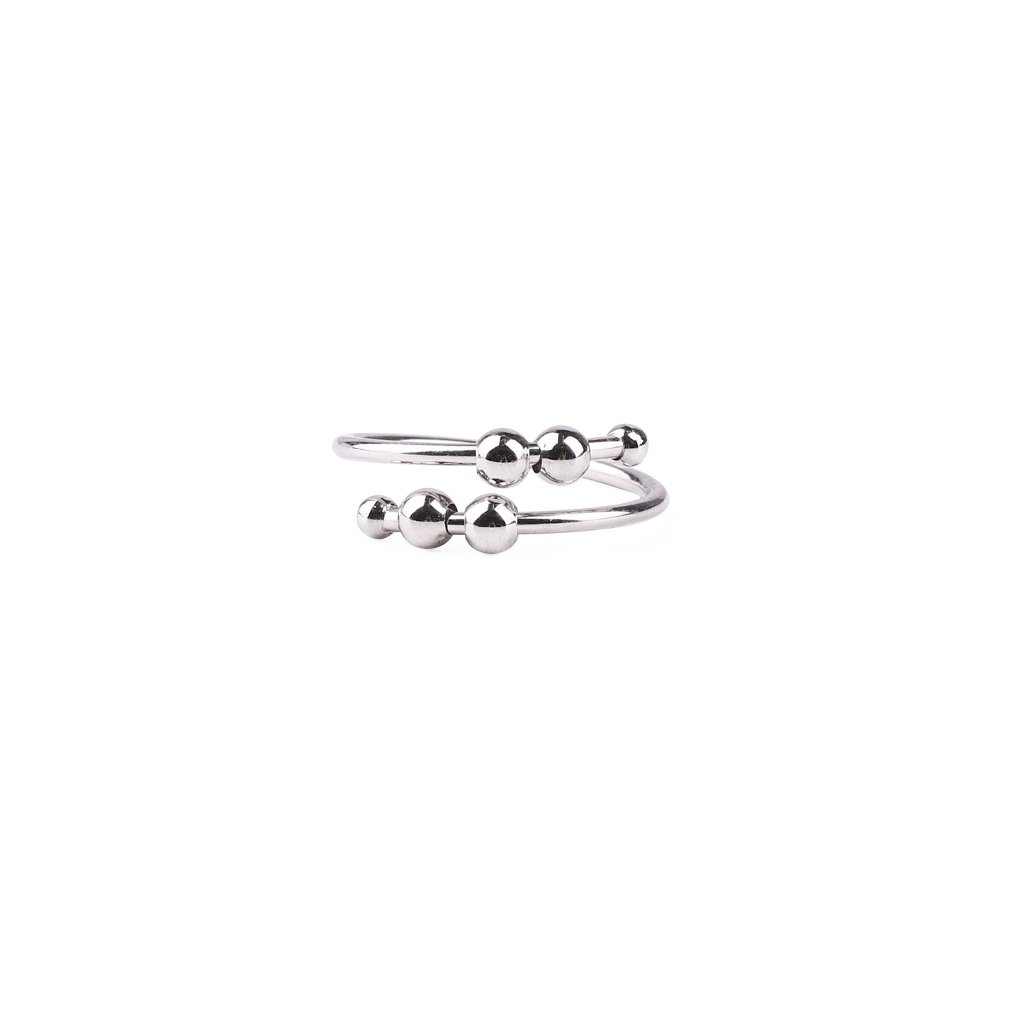 Mint & Lily Adjustable Beaded Fidget Ring