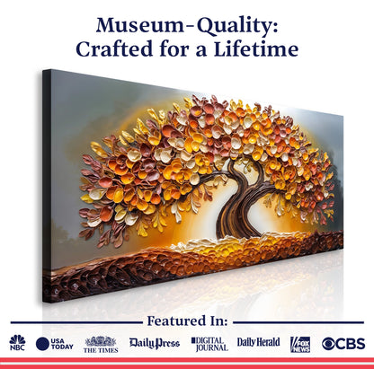 Golden Autumn Wall Art