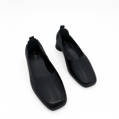 Planner Mini Block Heel - Black