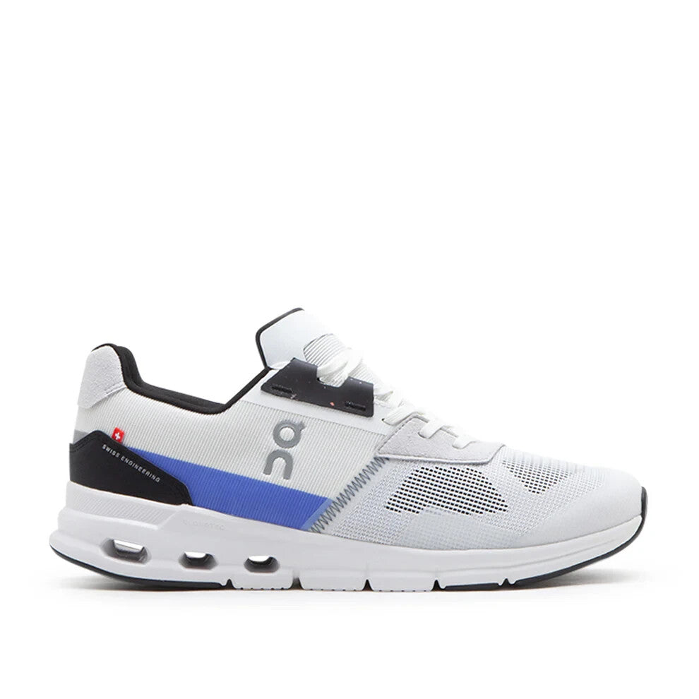 On Cloudrift 87 Men's Sneakers — White/Cobalt Mesh Low-Top