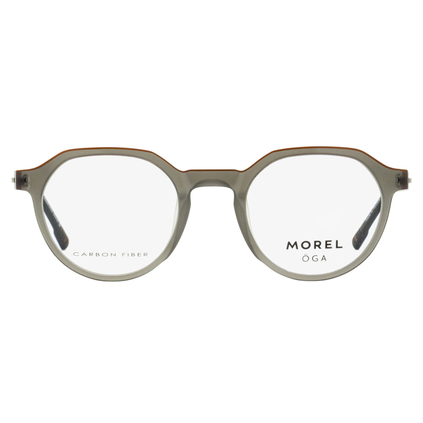 Transparent Gray/Orange-