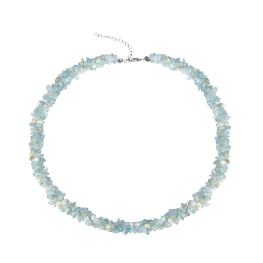 Blue, White-