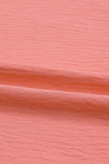 Alessia Smocked Wrist Shift Top - Threaded Pear