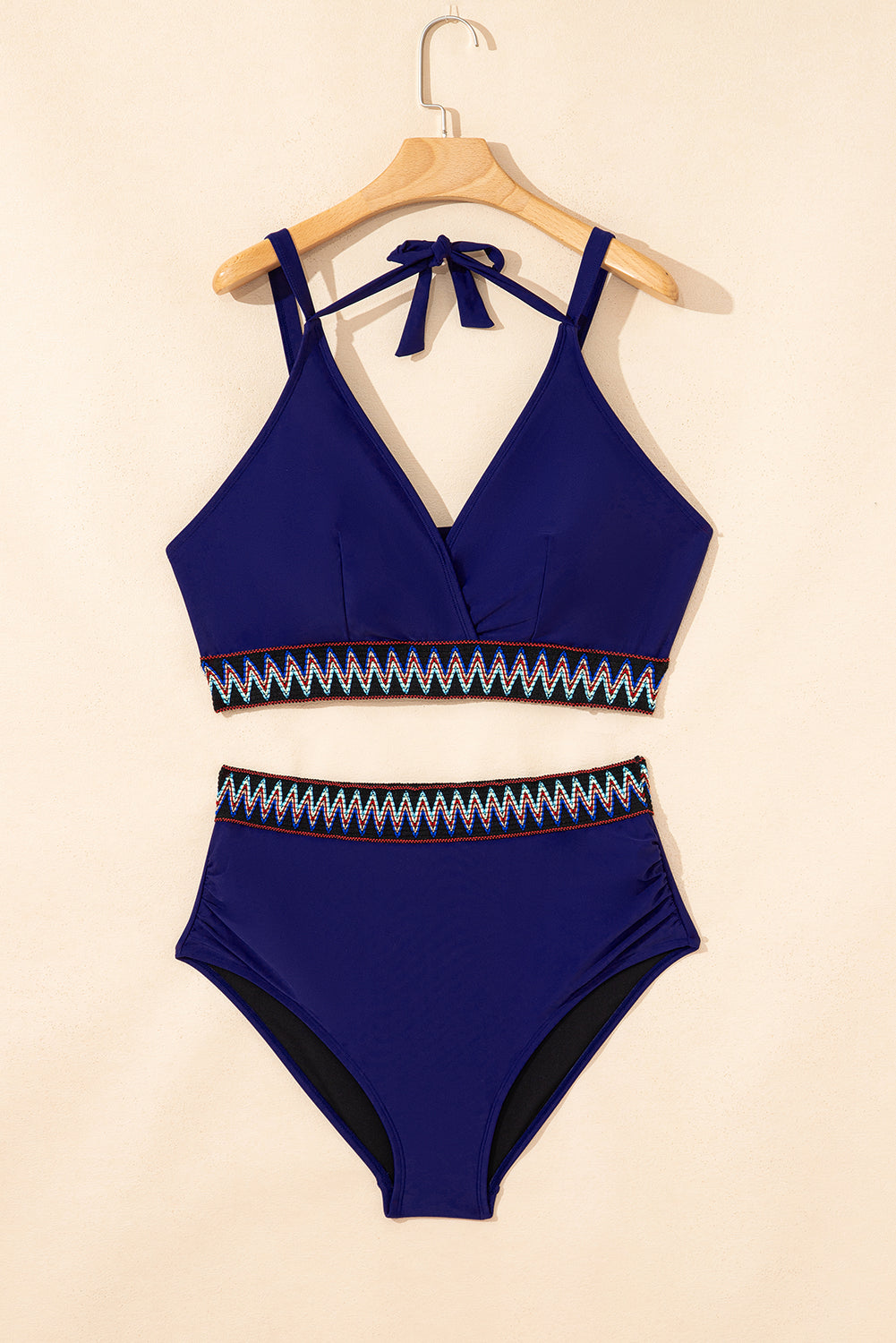 Threaded Pear Eileen Knot High Waisted PLUS Bikini
