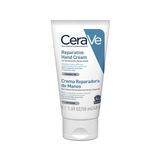 CeraVe Repairing Hand Cream: Ultimate Relief for Dry, Cracked Hands - Ceramide Formula, Fragrance-Free, Deeply Moisturizing (1.69 fl oz)