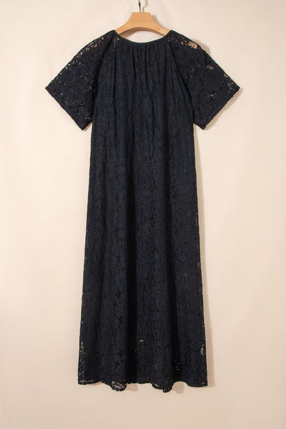 Threaded Pear Keziah Vacation Loose Maxi Dress