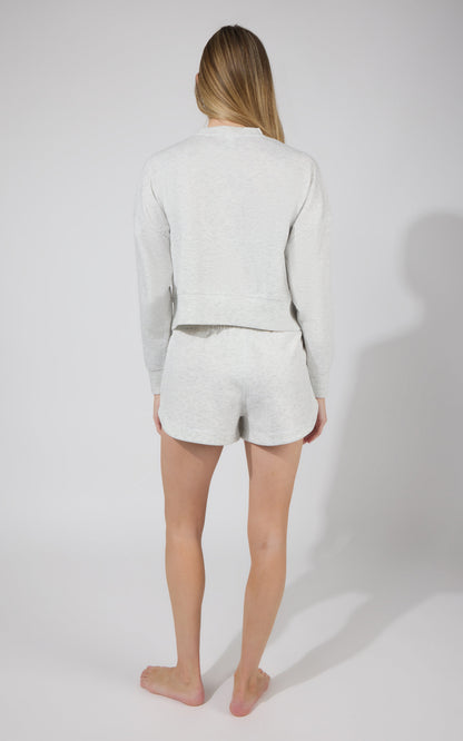 Softlite Pullover Sweatshirt and Short Set