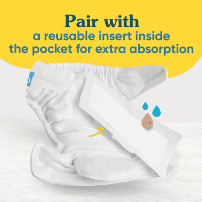 Set of 2 Charlie Banana Disposable Inserts (Bag of 32)