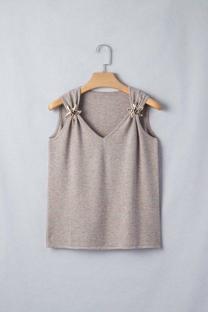 Threaded Pear Clementine Metal Star Detail Sweater