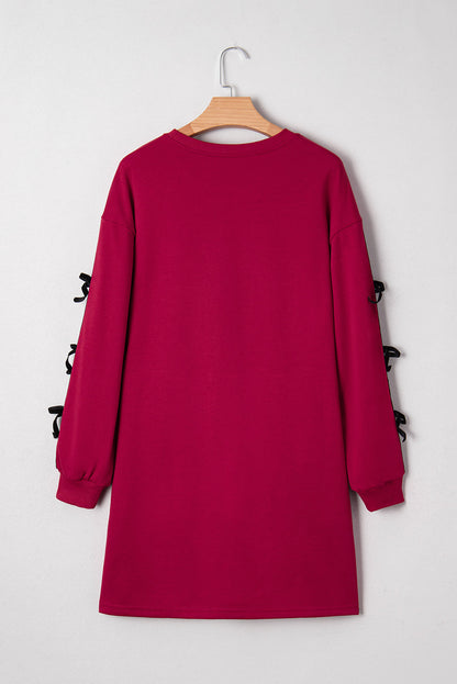 Threaded Pear Priscilla Drop Shoulder Sweatshirt Dress