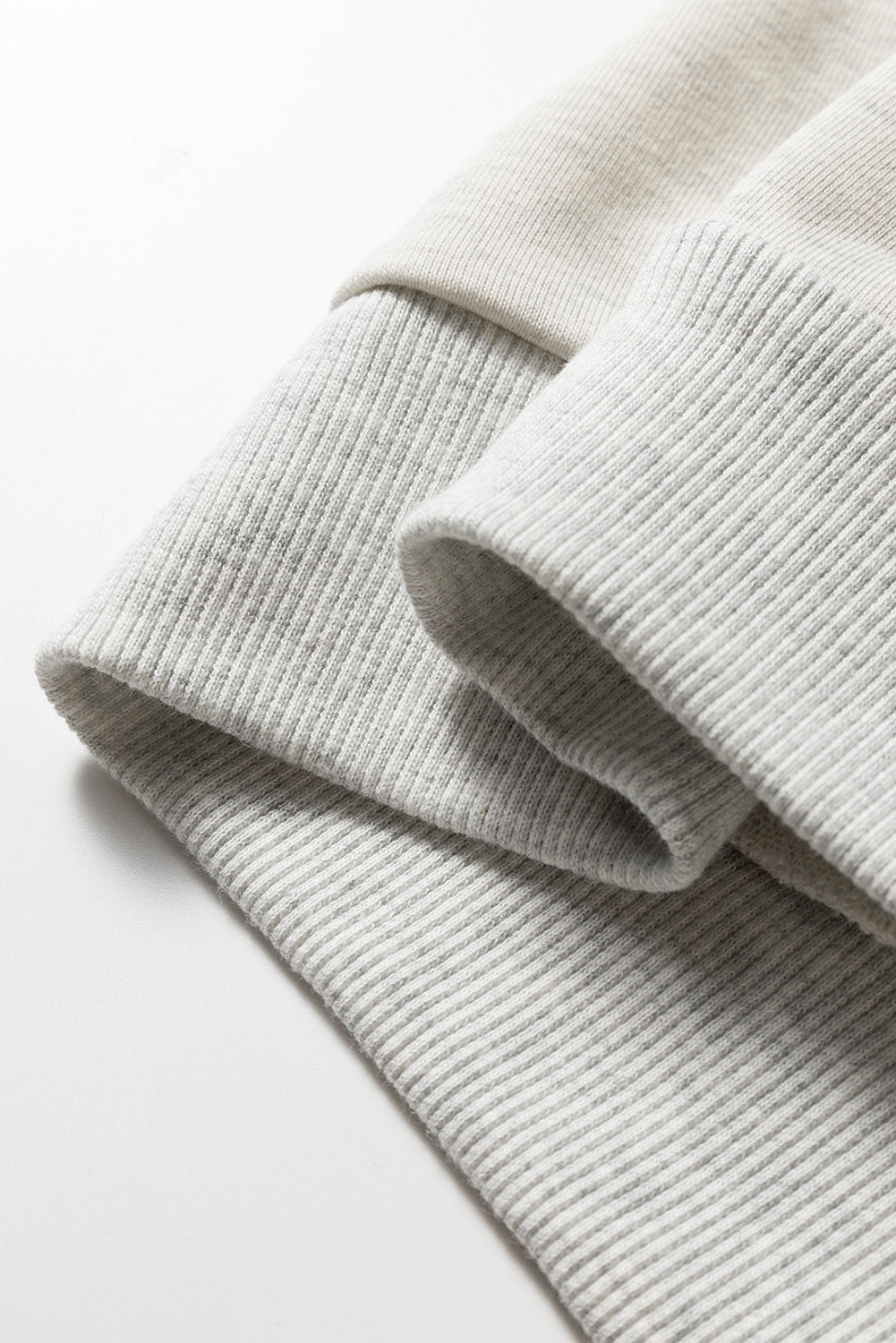 Threaded Pear Maci Patchwork Drop Shoulder Sweatshirt
