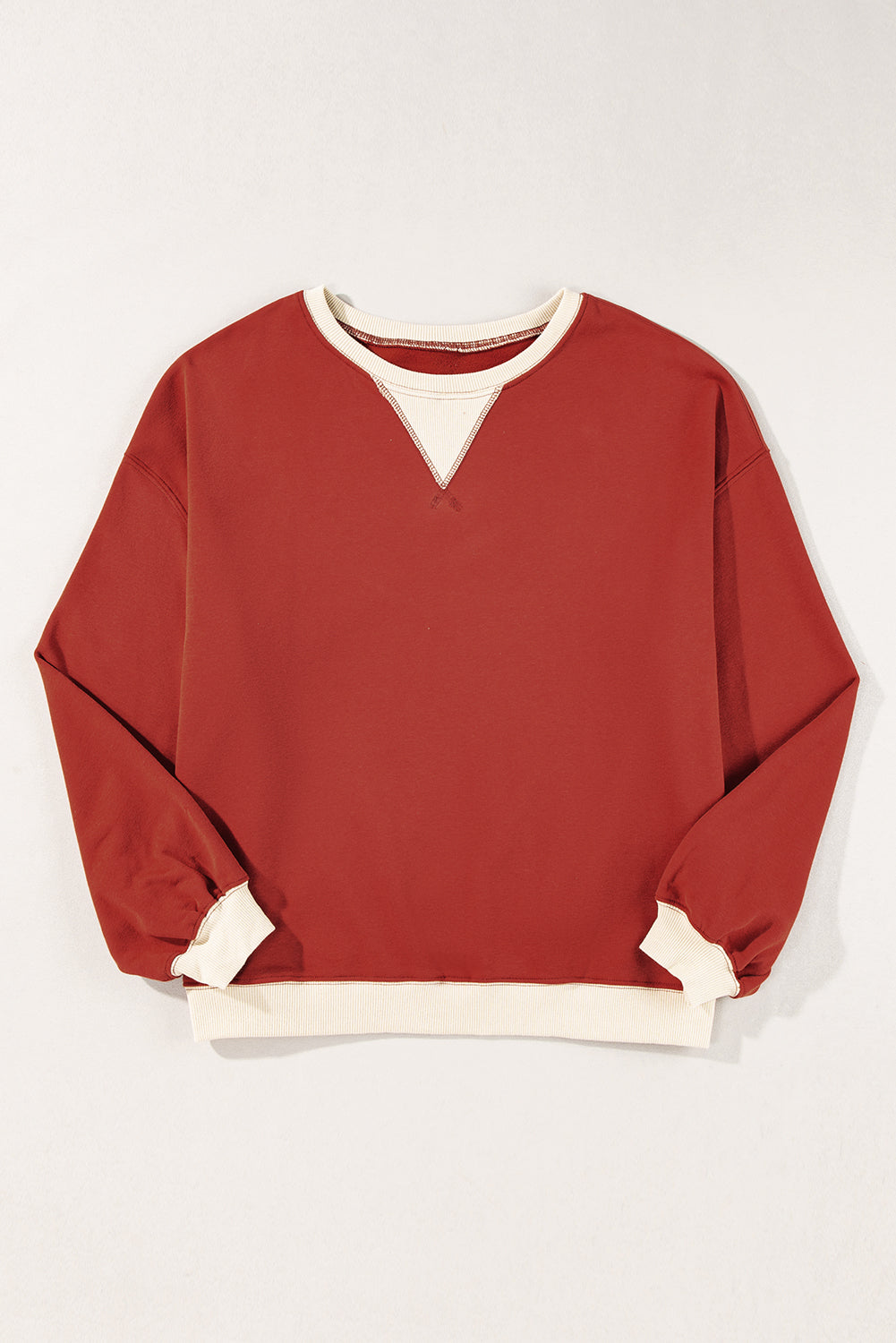 Threaded Pear Abigail Drop Shoulder Oversized Sweatshirt