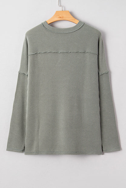 Threaded Pear Juliette Sleeve Loose top Long Sleeve Top