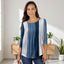 Blue and White