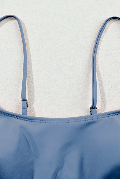 Threaded Pear Oaklyn High Waist Bikini Swimsuit