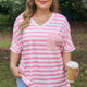 Pink Stripe