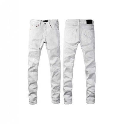 High Street Jeans Black Slim Fit Stretch Skinny Men