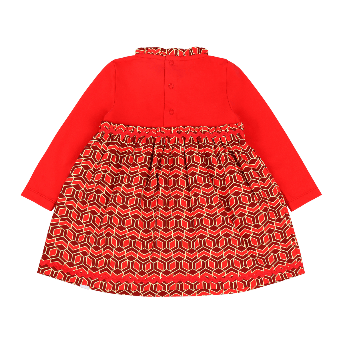 Red Geometric-