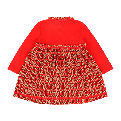 Red Geometric-