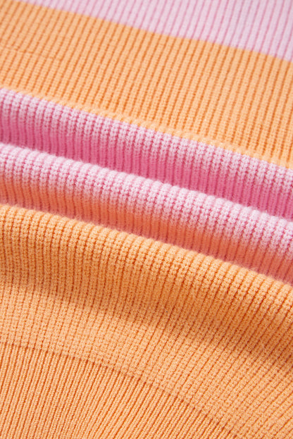 Threaded Pear Claire Half Zip Oversize Sweater