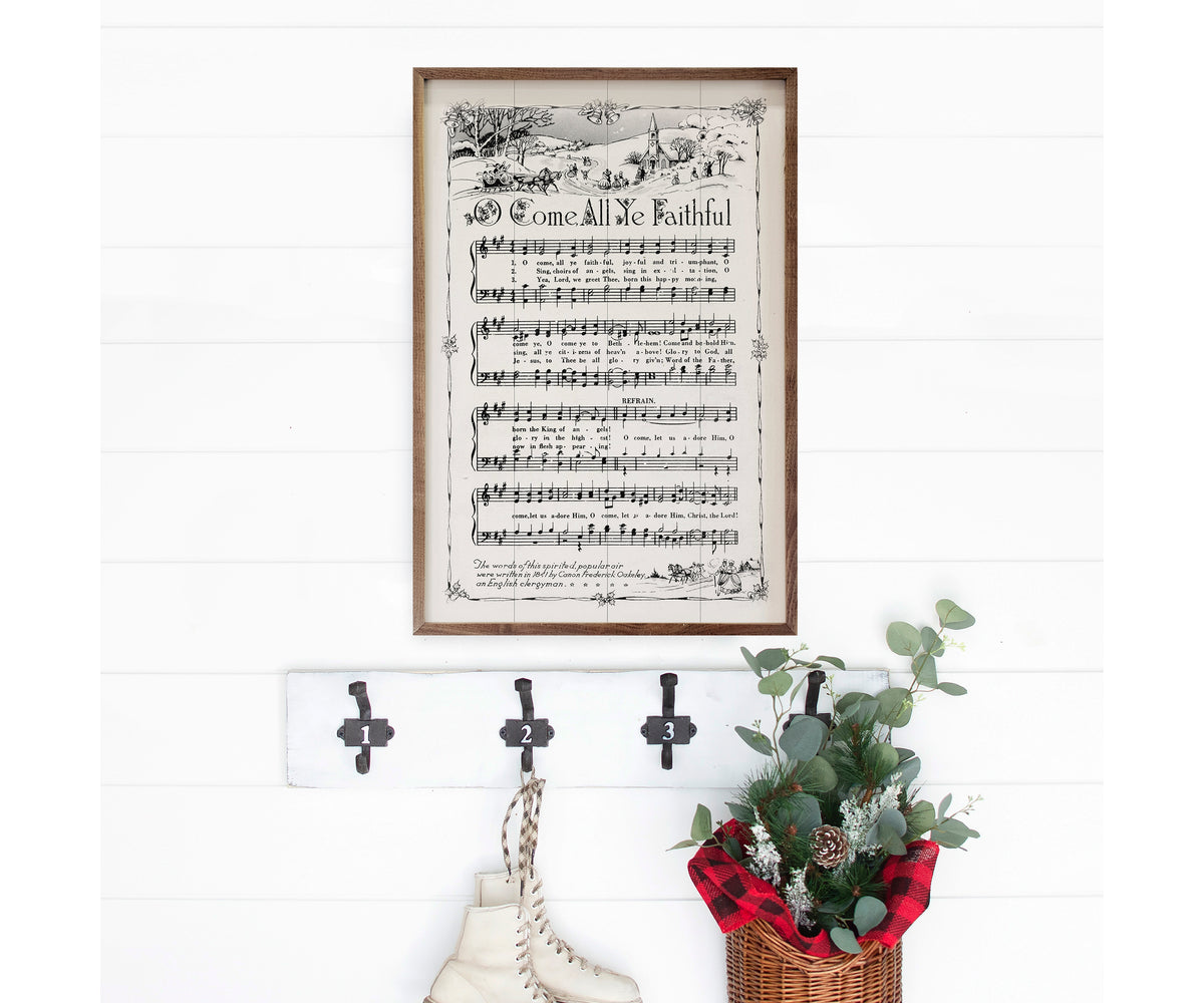 Kendrick Home Oh Come All Ye Faithful Sheet Music