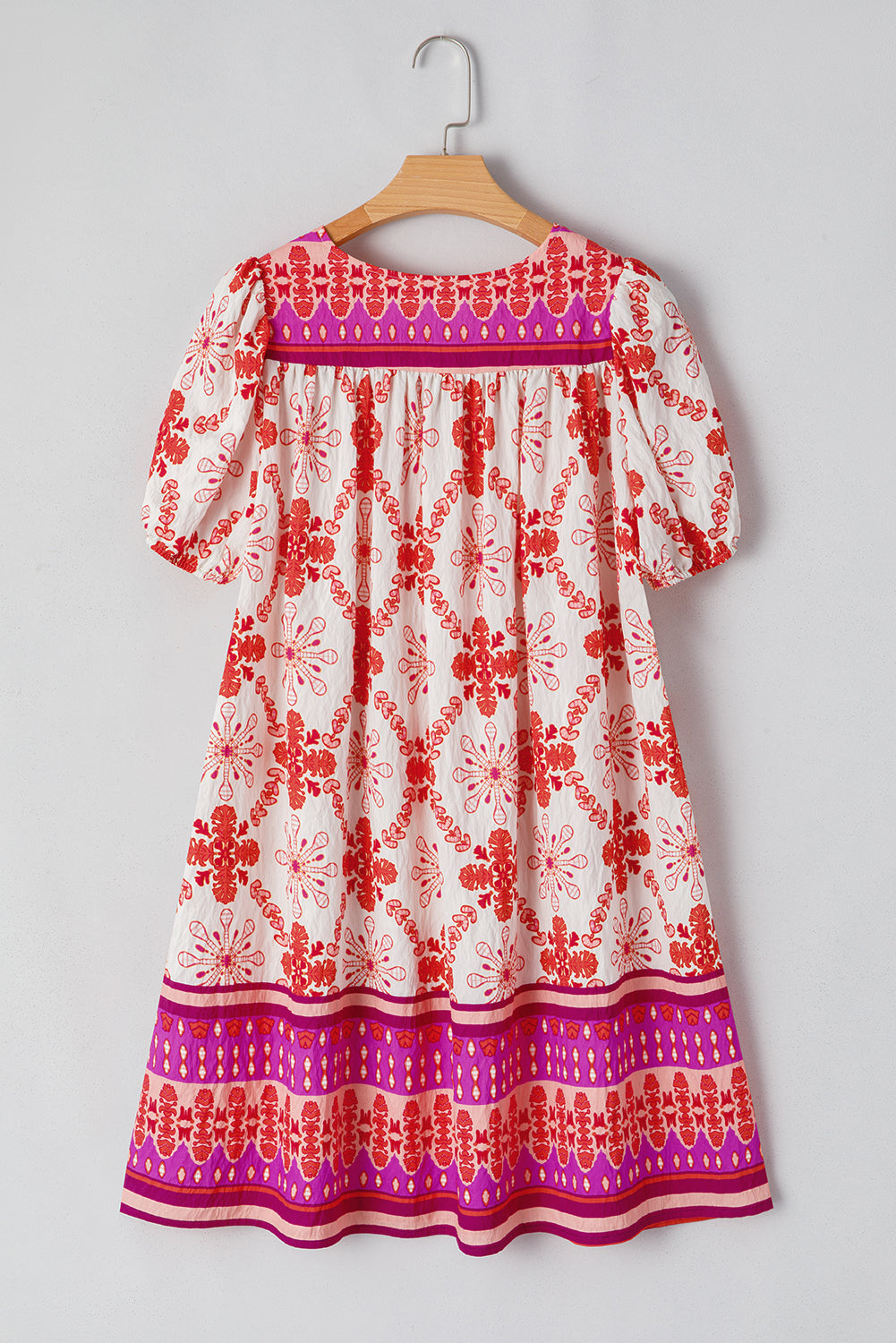Threaded Pear Penny Lace Up Mini Dress