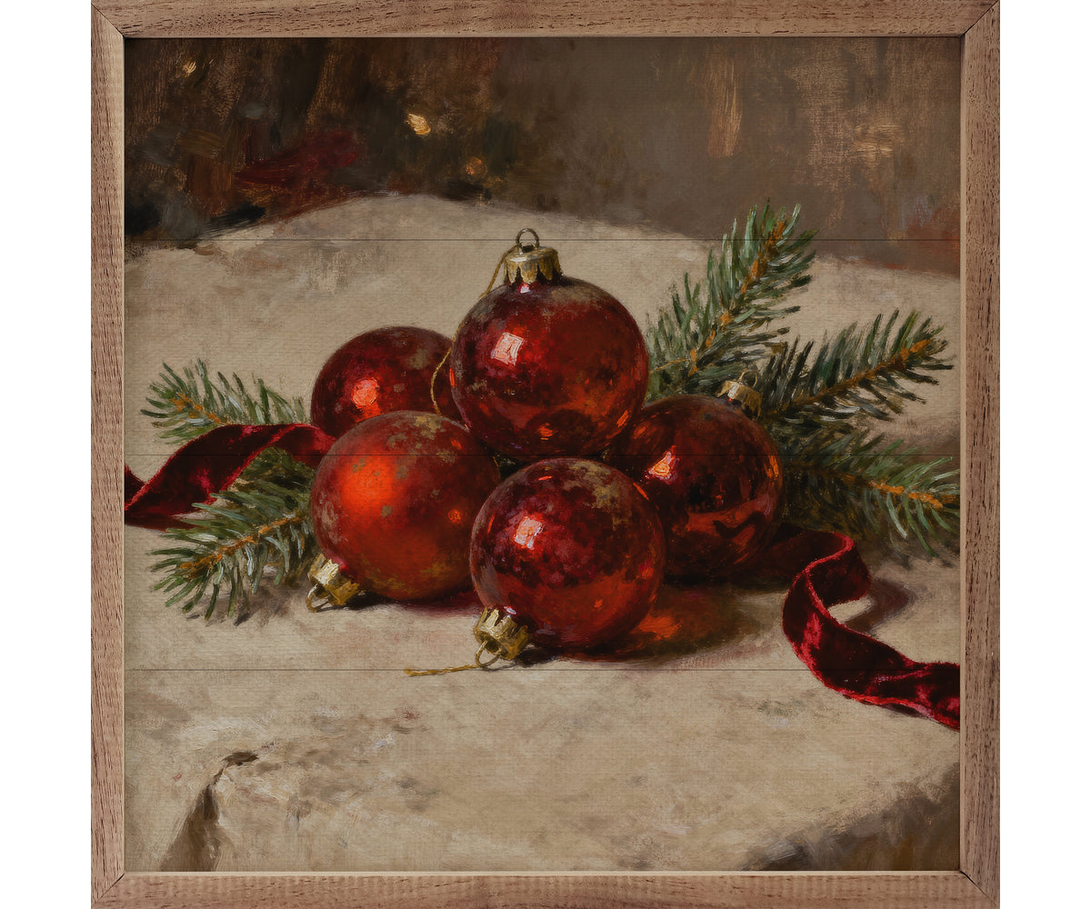 Kendrick Home Ornaments Red On Display