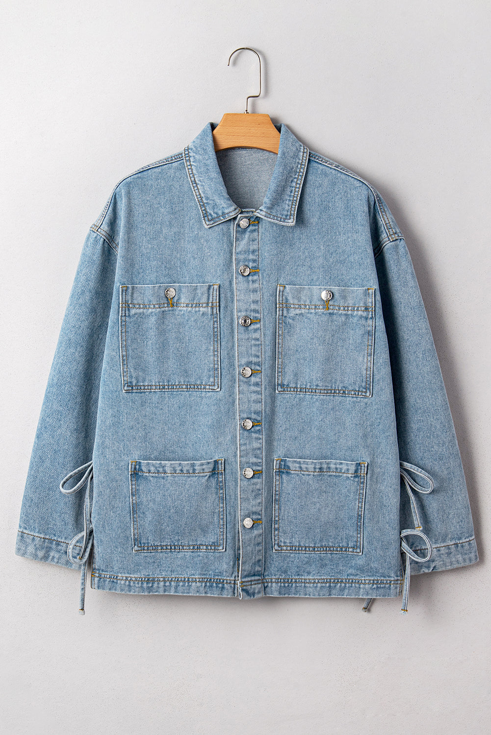 Threaded Pear Harper Up Boyfriend Style Jacket