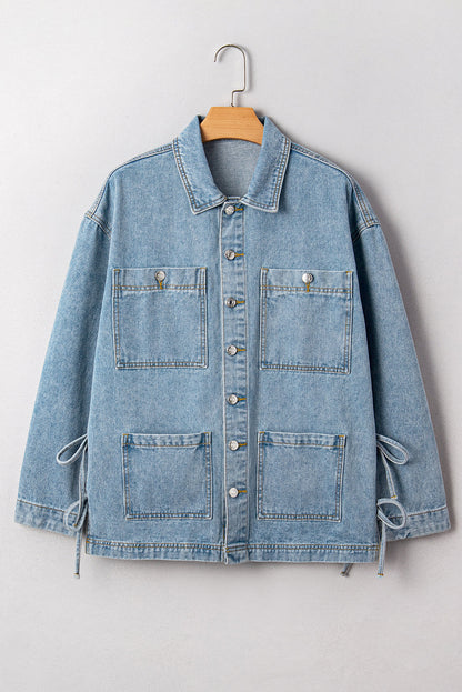 Threaded Pear Harper Up Boyfriend Style Jacket