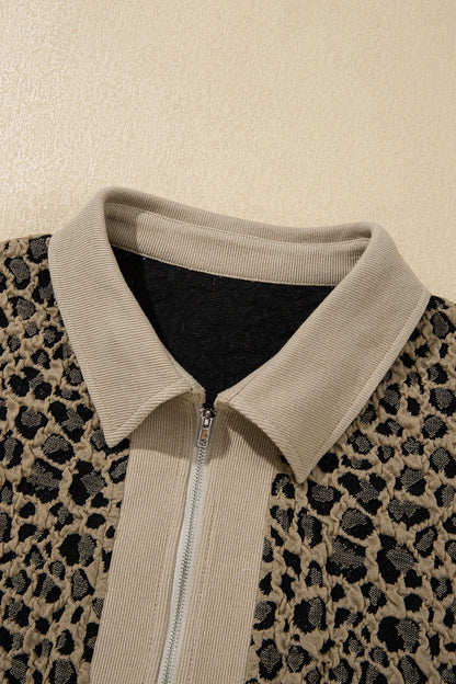 Threaded Pear Veda Collar Cuffed Sleeve PLUS Top