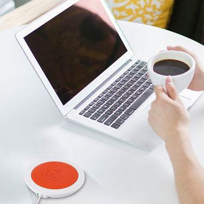 ☕ USB Cup Warmer Mat Pad – Portable Coffee & Tea Mug Heating Coaster