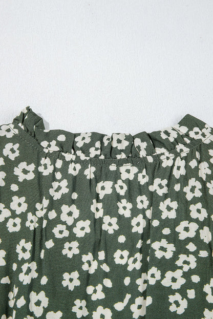 Threaded Pear Hazel Print Tunic Sleeveless Dress