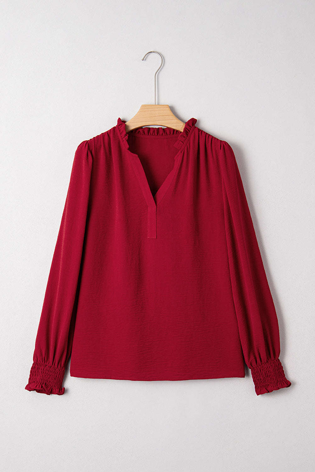 Threaded Pear Karimya Long Sleeve Blouse Long Sleeve Top