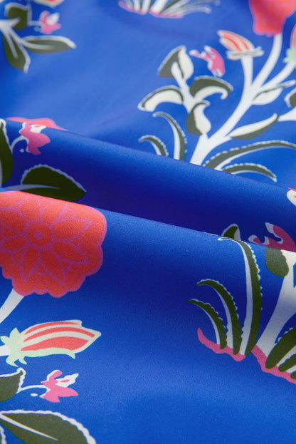 Threaded Pear Zahra Sleeve Ruffle Hem Dress