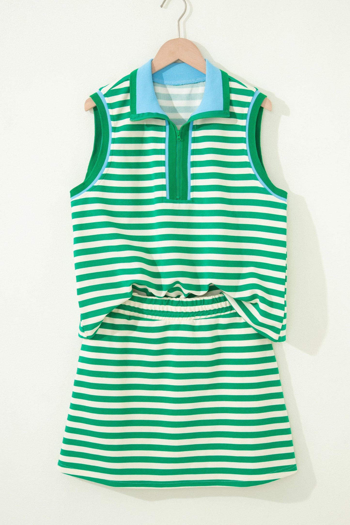 Threaded Pear Ruth Sleeveless 2pcs Skort Set