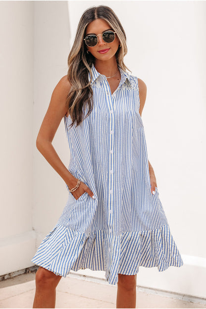 Threaded Pear Noa Stripe Dress