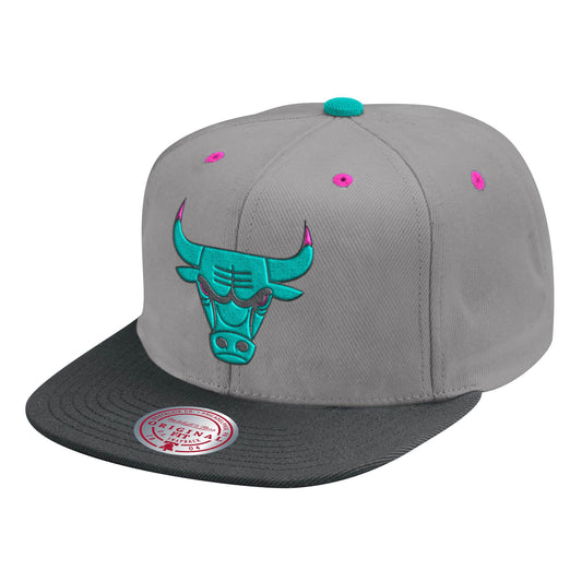 Men's Mitchell & Ness NBA Chicago Bulls Wolf Mags Snapback